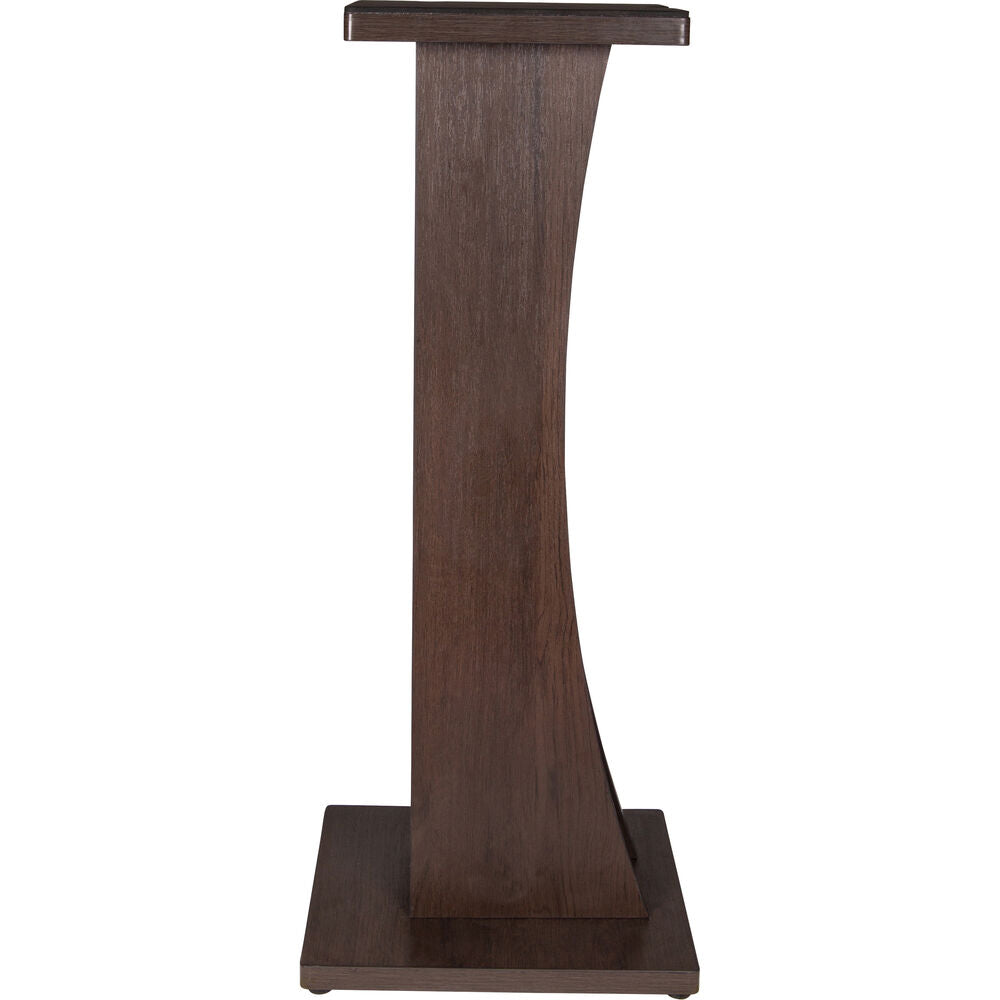 Gator Frameworks Elite Series Studio Monitor Floor Stand (Single) - Walnut Brown