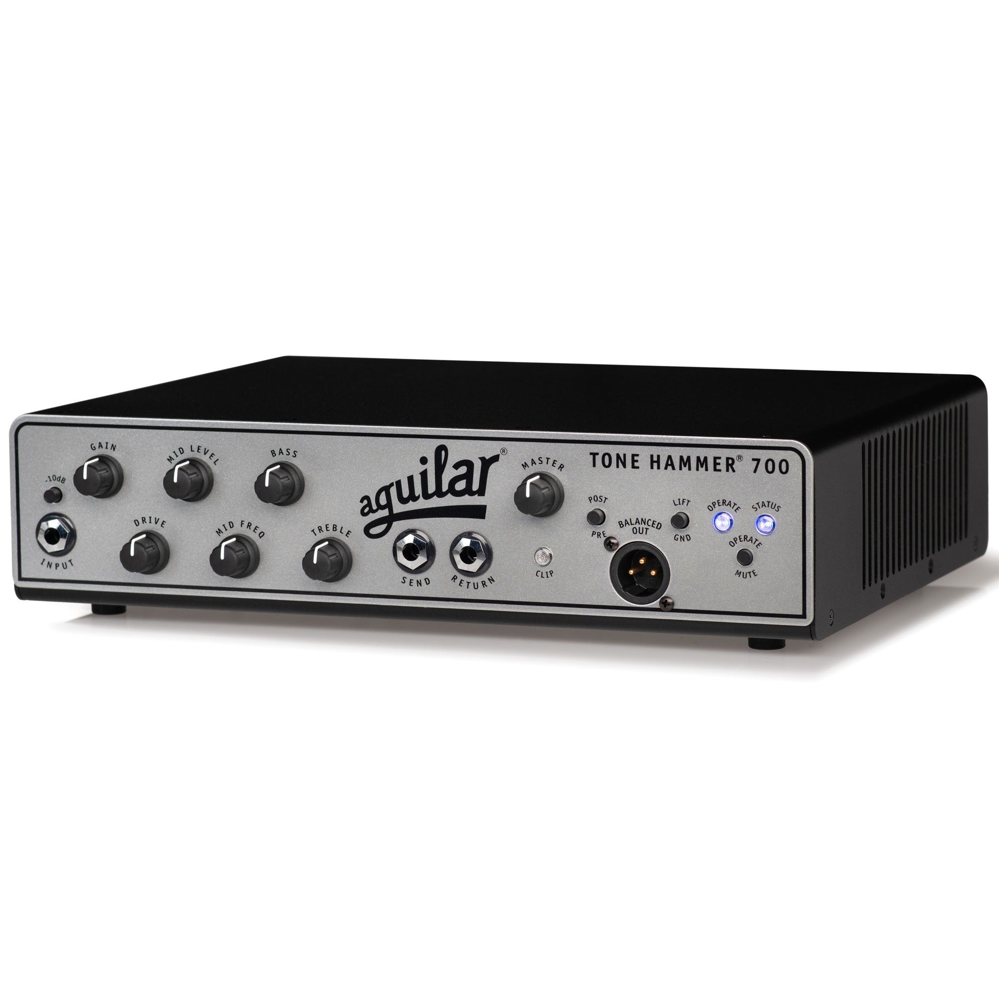 Aguilar Tone Hammer Bass Guitar Preamp DI Stomp Box Pedal – Music