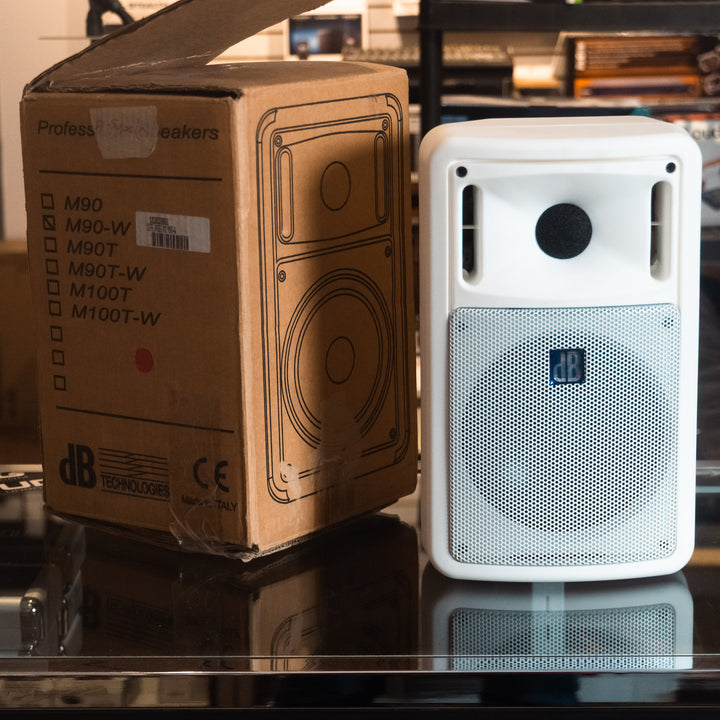 dB Technologies M90W Passive Two Way Speaker - White (Demo)