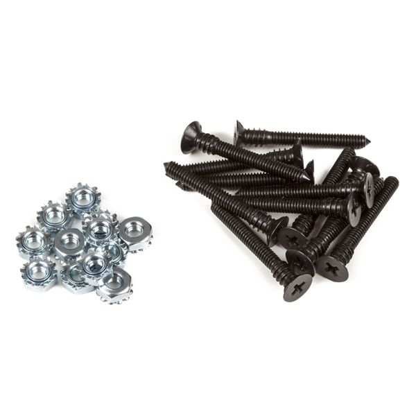 Fender Pure Vintage Speaker Mounting Stud/Nuts - Nickel