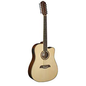 Oscar Schmidt OD312CE-A Acoustic Guitar 12-String Dreadnought Natural