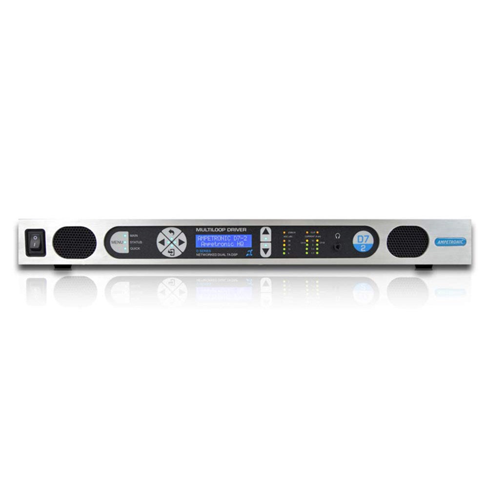 Listen Technologies D7-2 - D Series Multiloop Driver (7 Amps x 2)