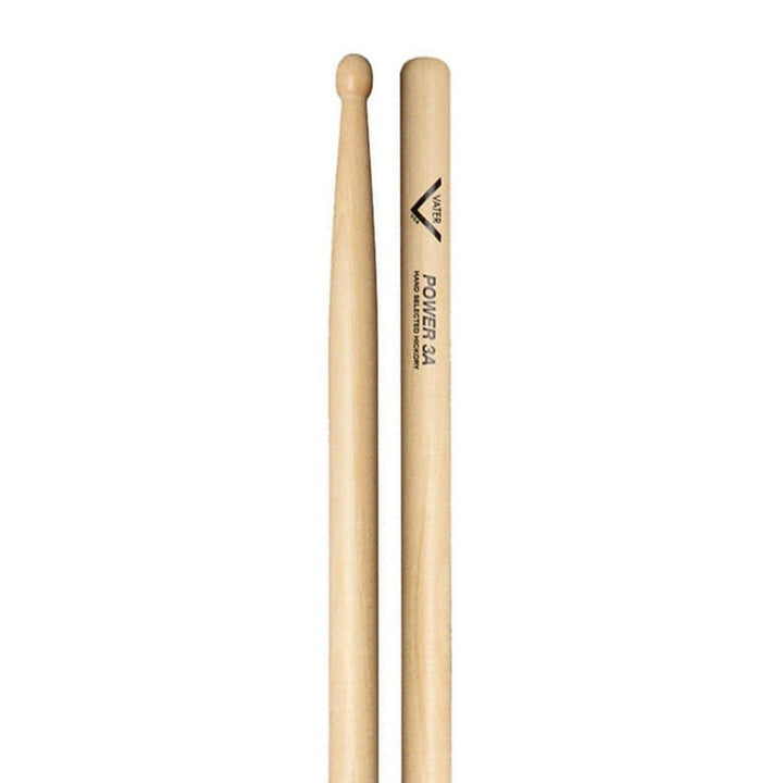 Vater VHP3AW - Vater American Hickory Power 3A Wood Tip  Drumsticks