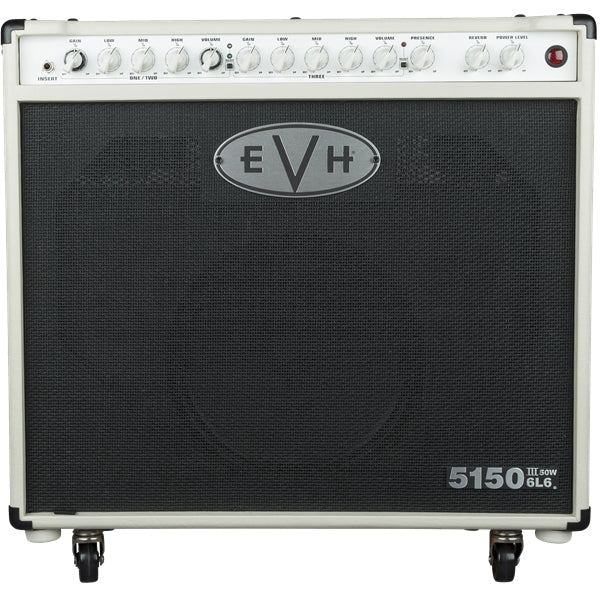 EVH 5150III 50W 6L6 1x12 Combo Guitar Amp - Ivory