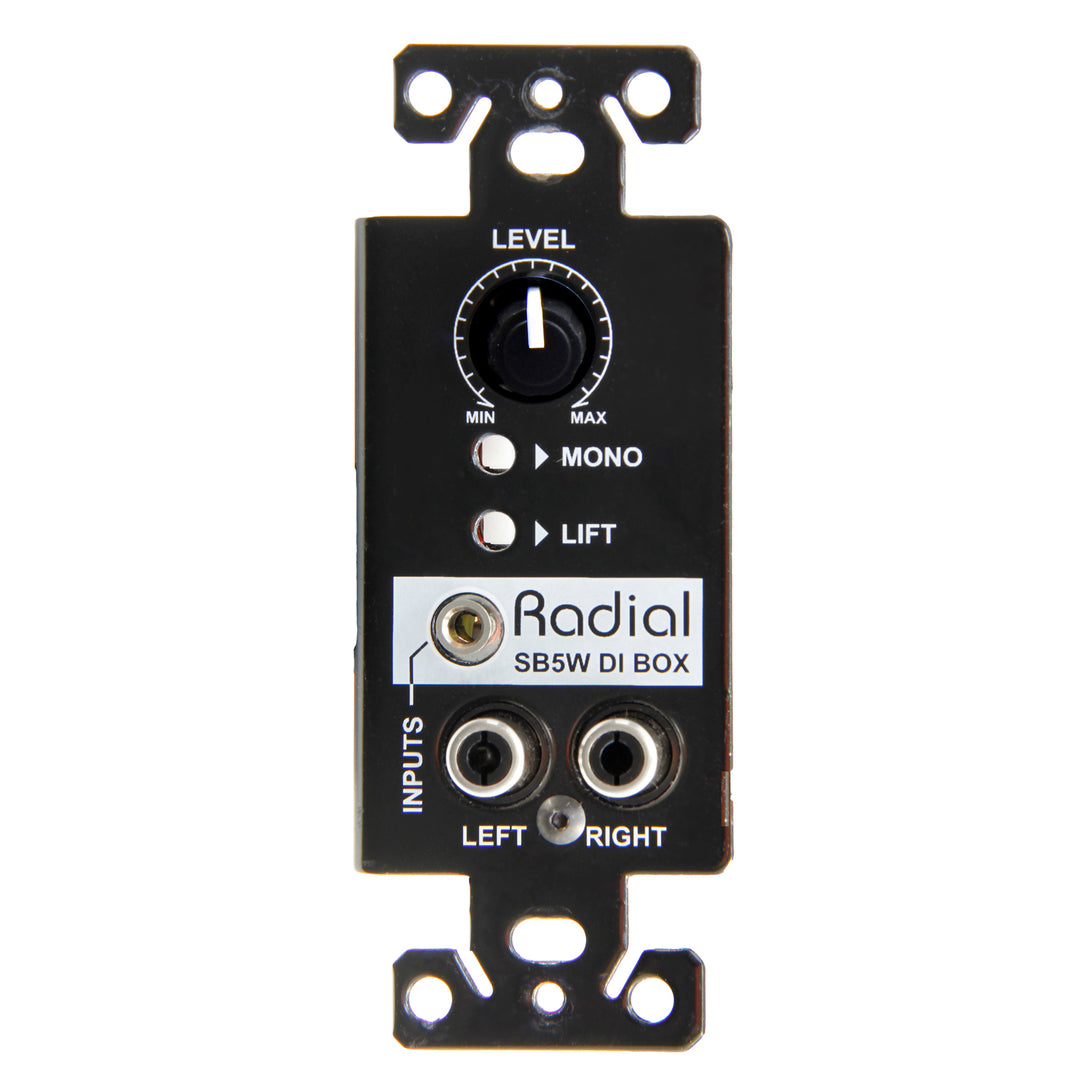 Radial StageBug SB5W Wall-Mounted Stereo Direct Box