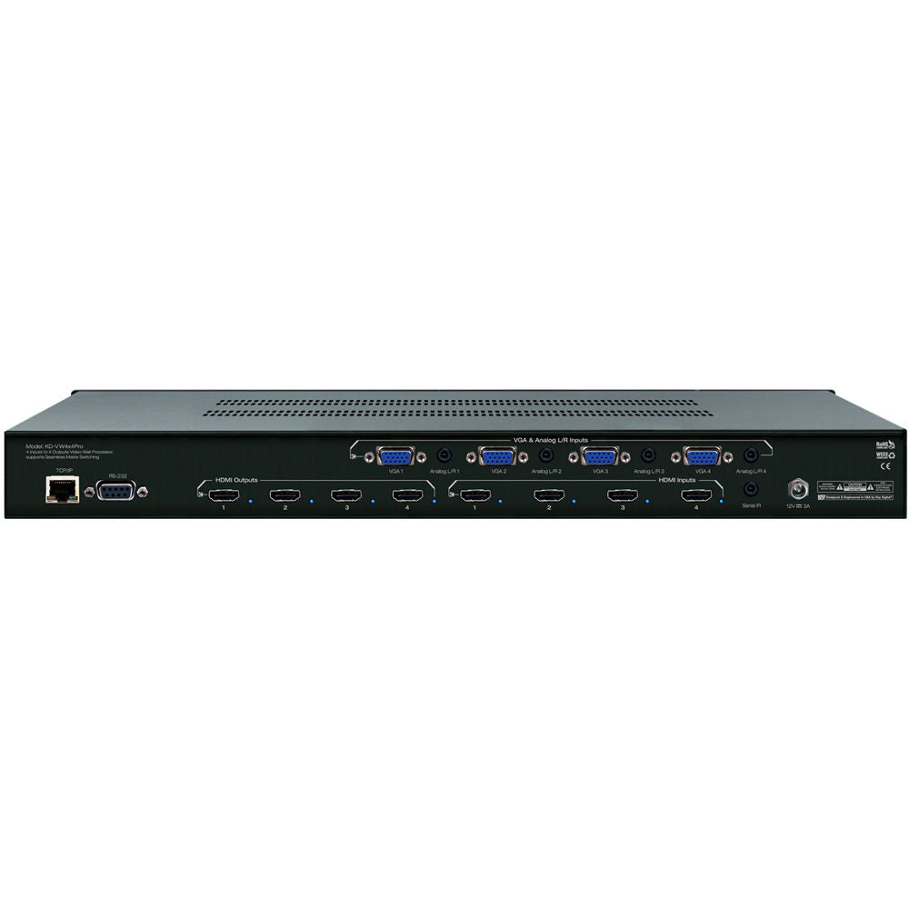 Key Digital KD-VW4x4Pro HDMI Video Wall Processor