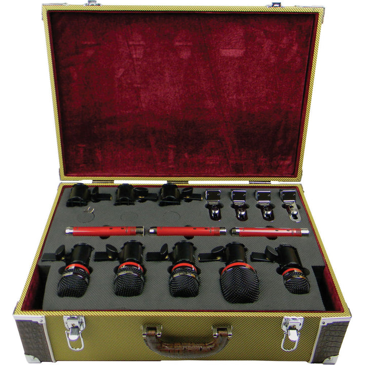 Avantone Pro CDMK8 8-Mic Drum Microphone Kit (1x MONDO, 1x ADM, 3x ATOM, 3x CK-1)