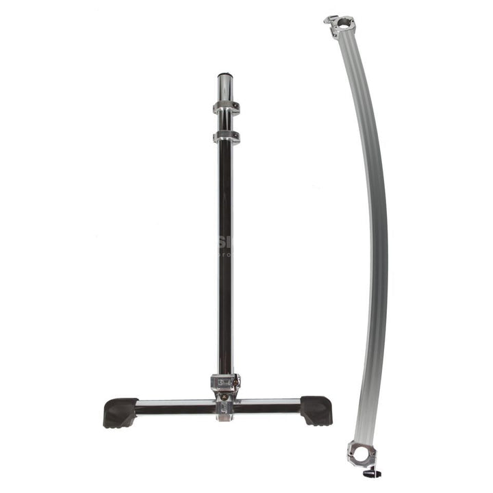 Pearl DR-511CE Curved Drum Rack Expansion Bar w/ Support Leg