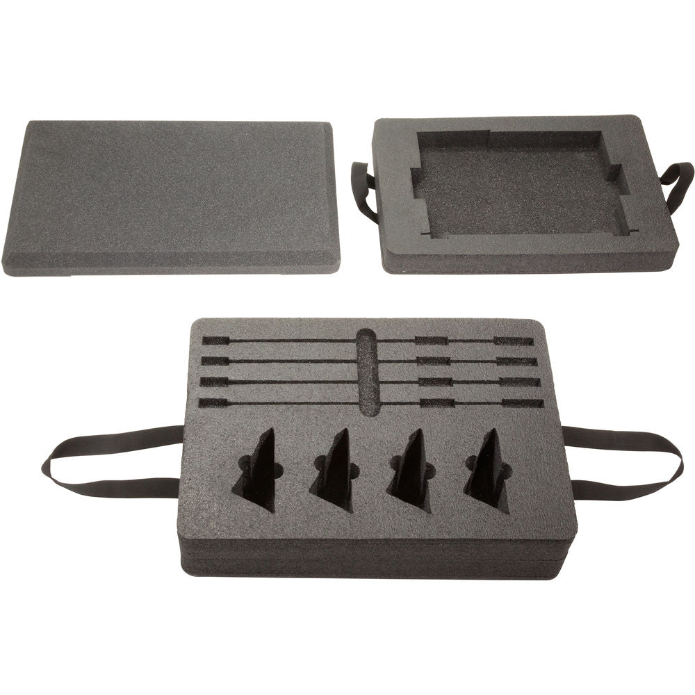 Audio-Technica Foam Insert for SKB 3R2817-10 Case for 1-ATUC-50CU,4-ATUC-50DUs and 4-ATUC-M43H/M58H Mics