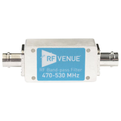 RF Venue Band-Pass Filter - 470-530 MHz