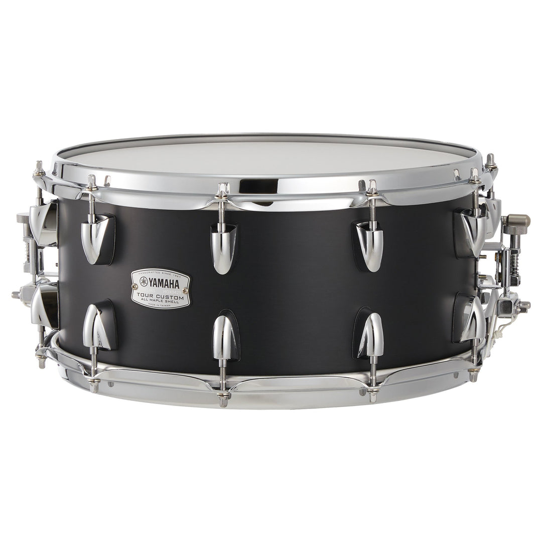 Yamaha TMS1465 Snare Drum Tour Custom Maple 14” x 6.5” - Licorice Satin