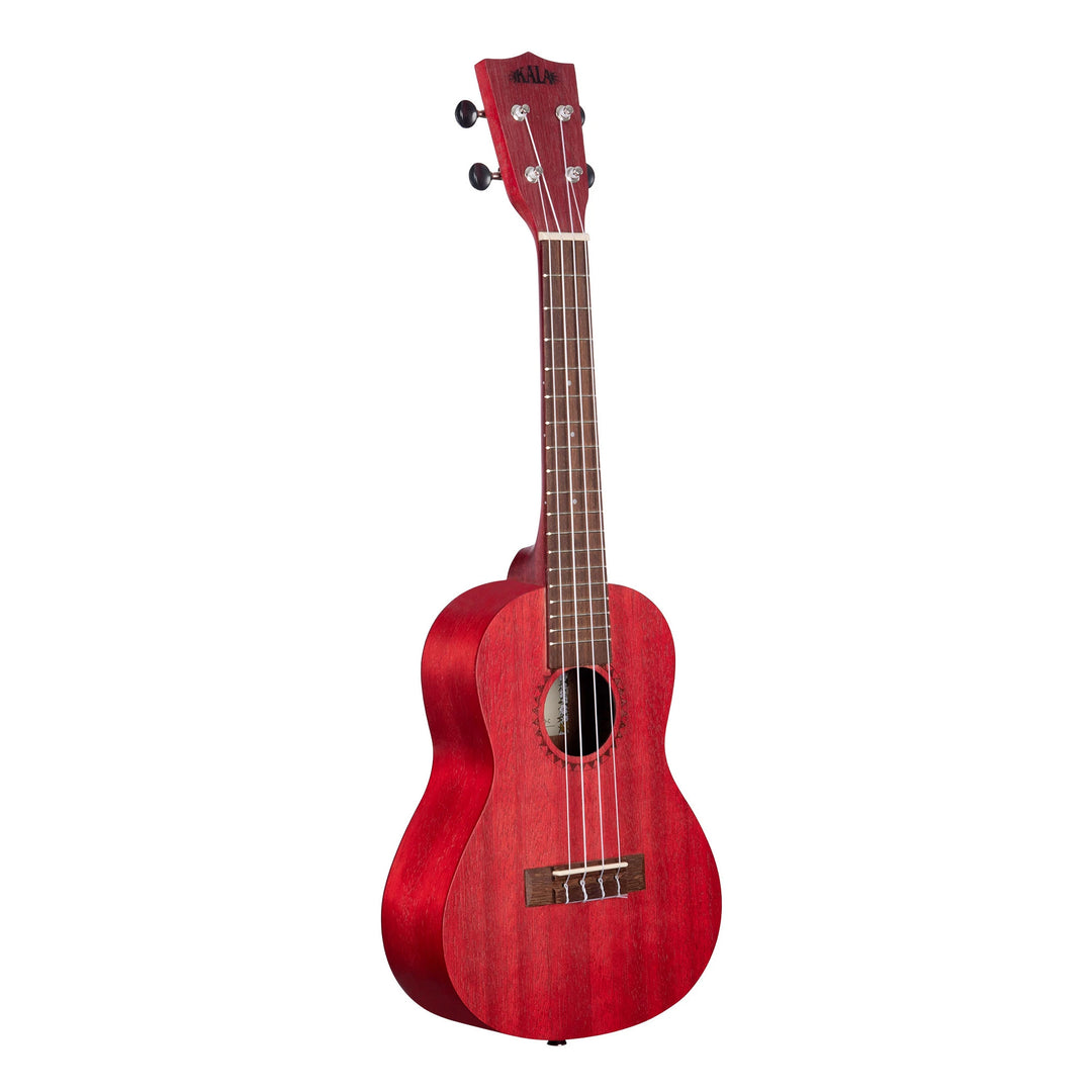 Kala KA-MRT-RED-C Adobe Red Watercolor Meranti Concert Ukulele