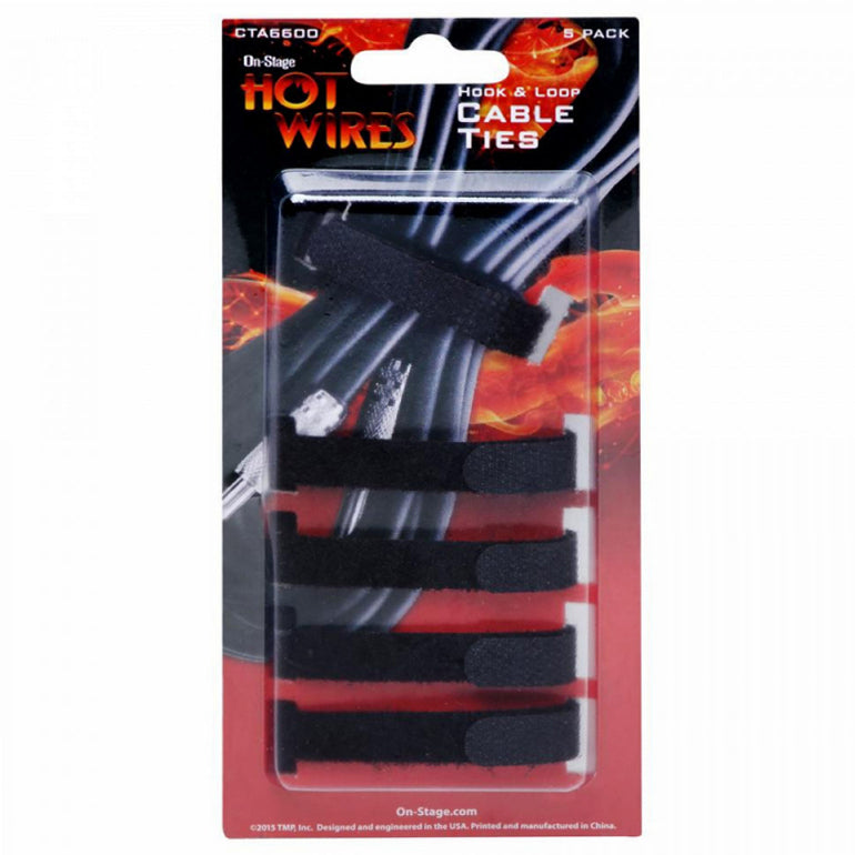 On-Stage CTA6600 Cable Ties (5-Pack)