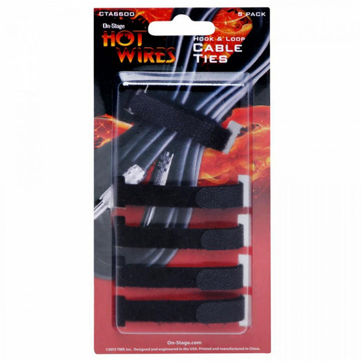 On-Stage CTA6600 Cable Ties (5-Pack)