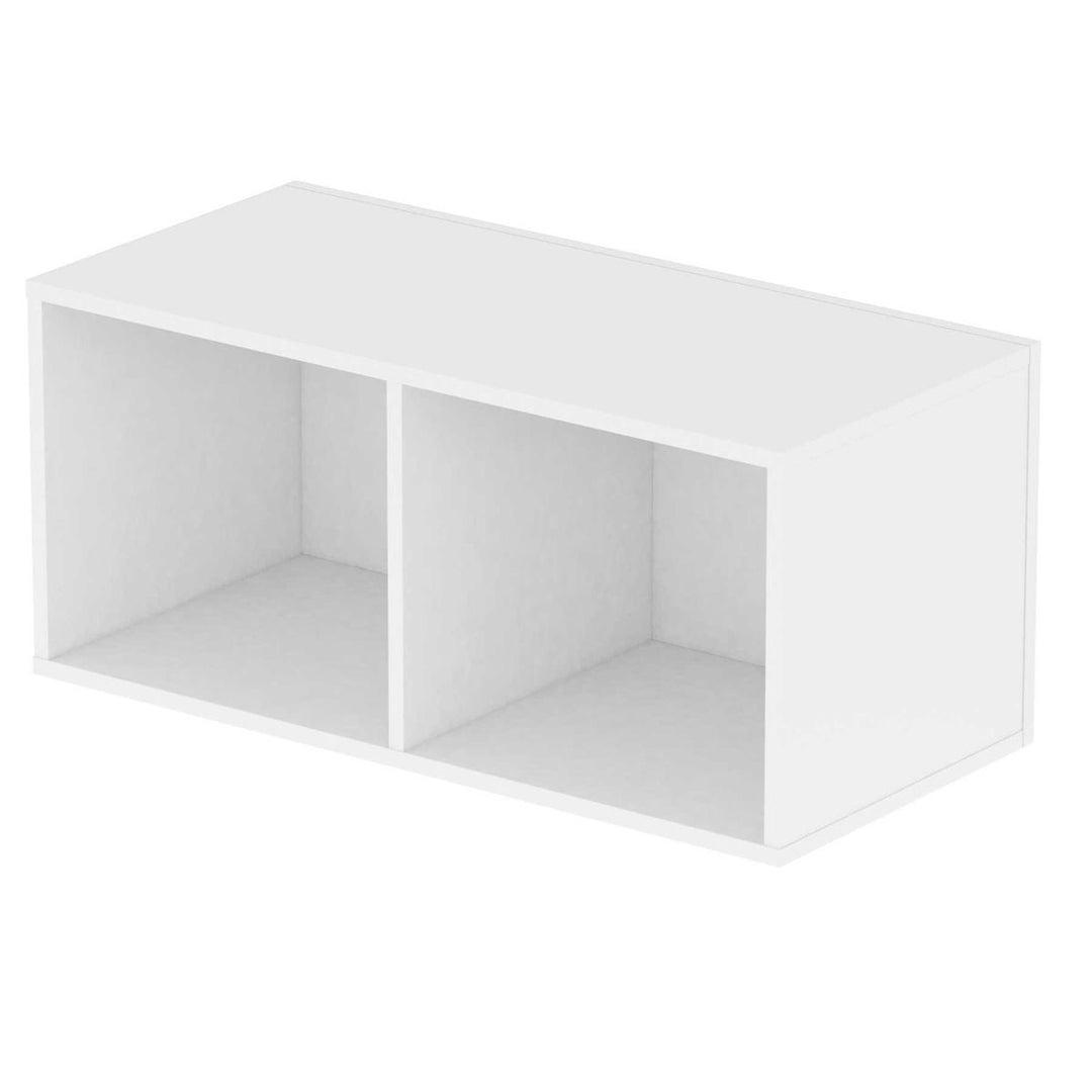 Glorious Record Box 230 Vinyl Storage (Holds 230 Records) - White