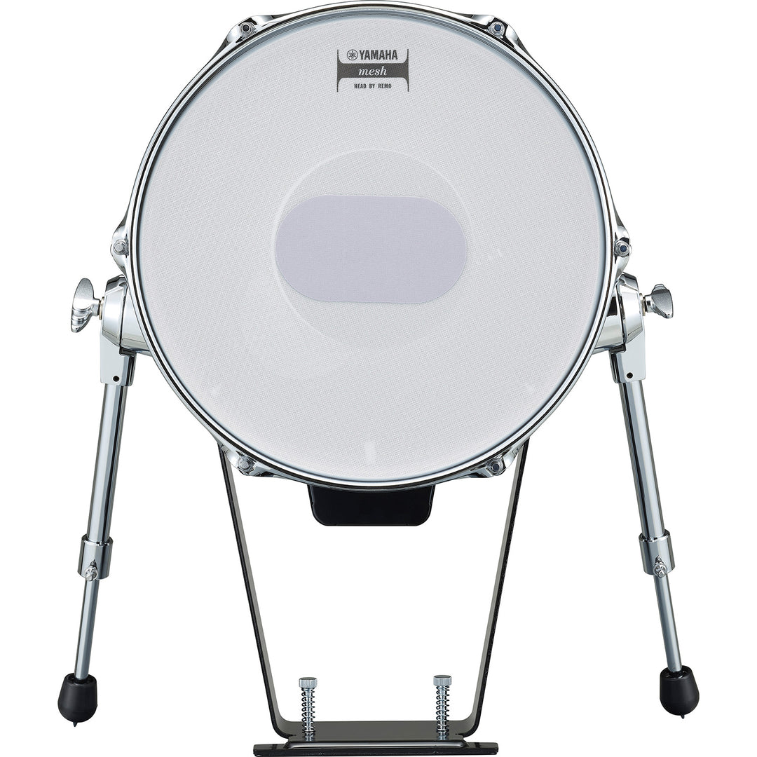 Yamaha KP128 BF -Electronic Mesh Kick Pad Tower w/ Multi-Layer Cushion - Black Forest