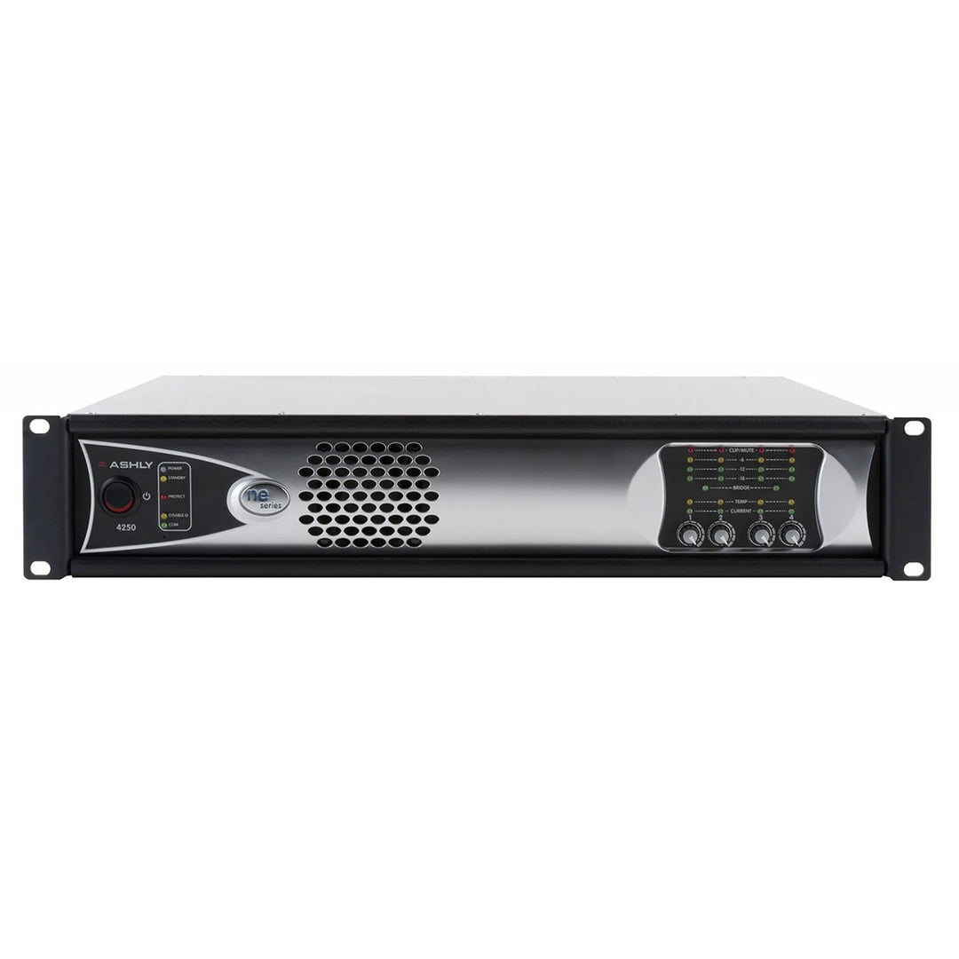 Ashly ne4250.70pe amplifier plus OPDante Option Card