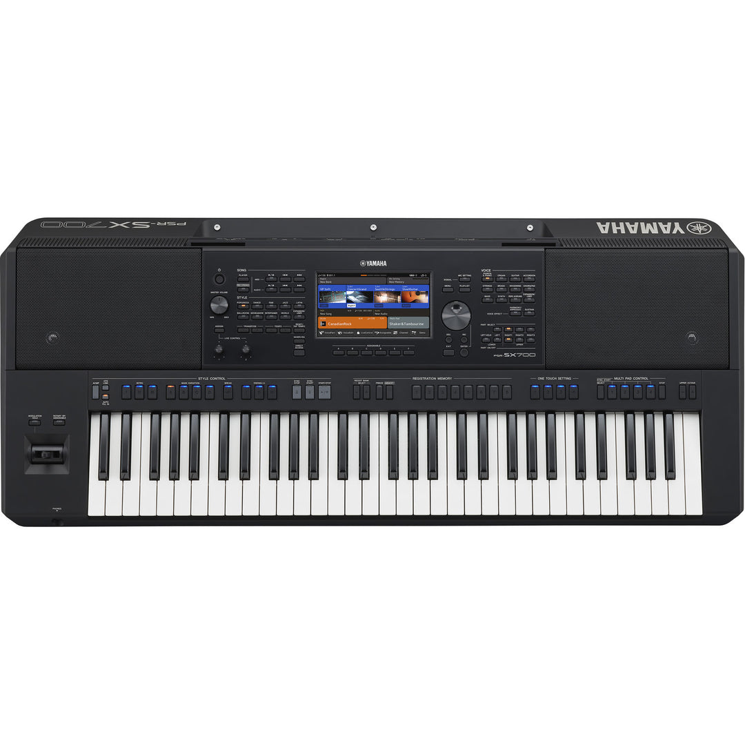 Yamaha PSRSX700 61-Key Arranger Workstation Keyboard - Mid-Level