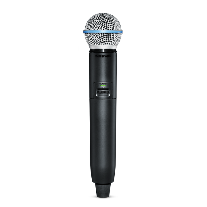 Shure GLXD2+ BETA58A Wireless Handheld Transmitter w/ BETA®58A Microphone