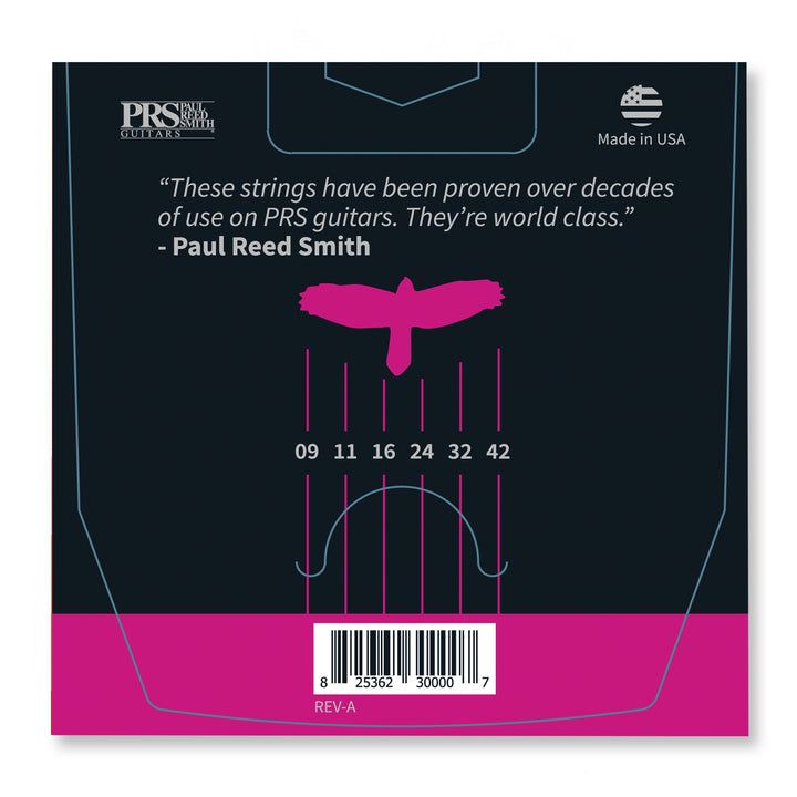 PRS Signature Strings, Super Light .009 - .042