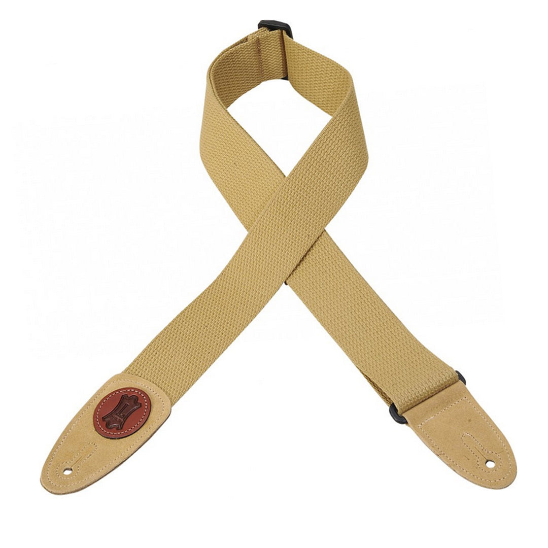 Levy's MSSC8-TAN Cotton Guitar Straps