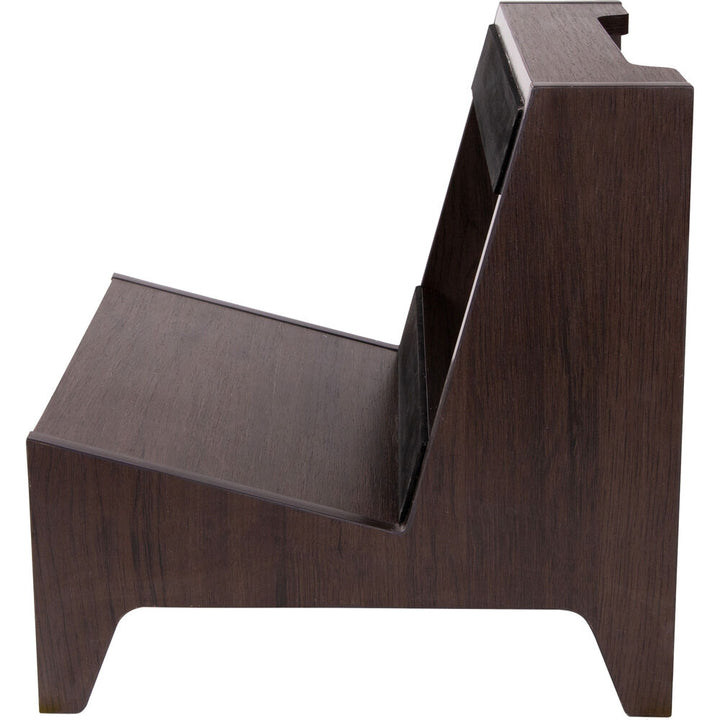 Gator Frameworks Elite Series Small Combo Guitar Amp Stand - Dark Walnut Brown