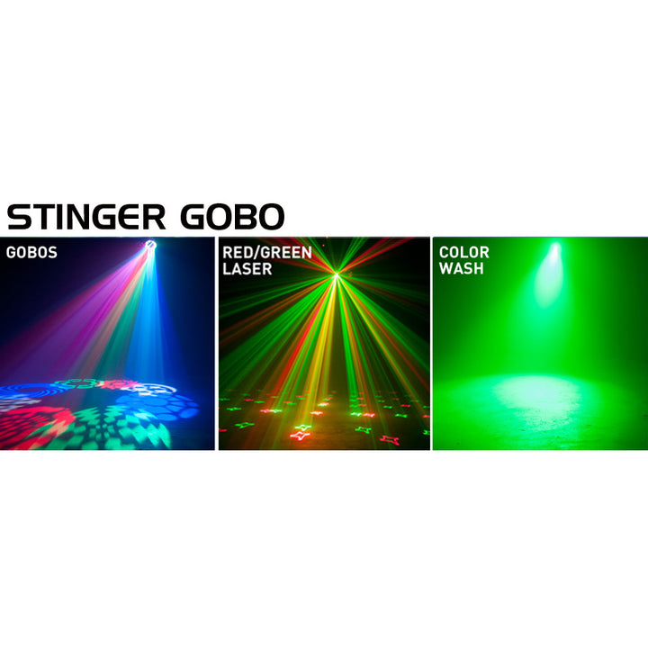 ADJ Stinger Gobo Multi-FX DJ Effect Light (RENTAL)