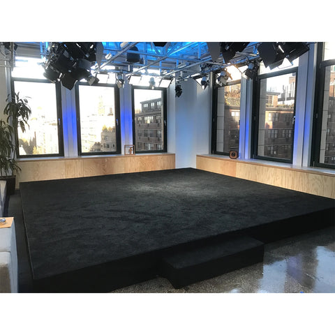 Portable Stage Sections 4'x4' Square (RENTAL)