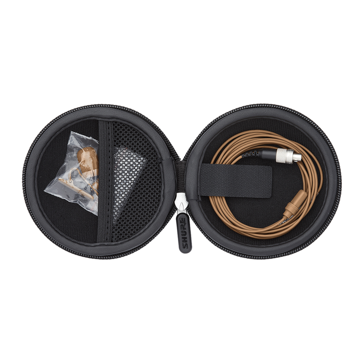 Shure UL4 Cardioid Lavalier microphone with LEMO3 connector - Cocoa