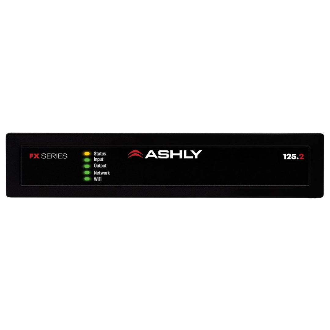 Ashly 1/2U DSP Amplifier 2 x 125W @ 4/8 Ohms, 1 x 250W @ 70/100V
