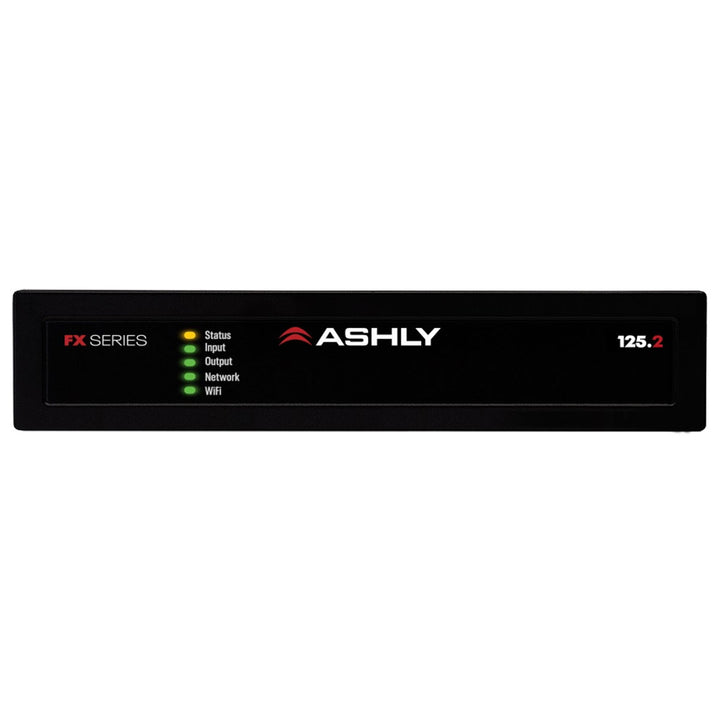Ashly 1/2U DSP Amplifier 2 x 125W @ 4/8 Ohms, 1 x 250W @ 70/100V