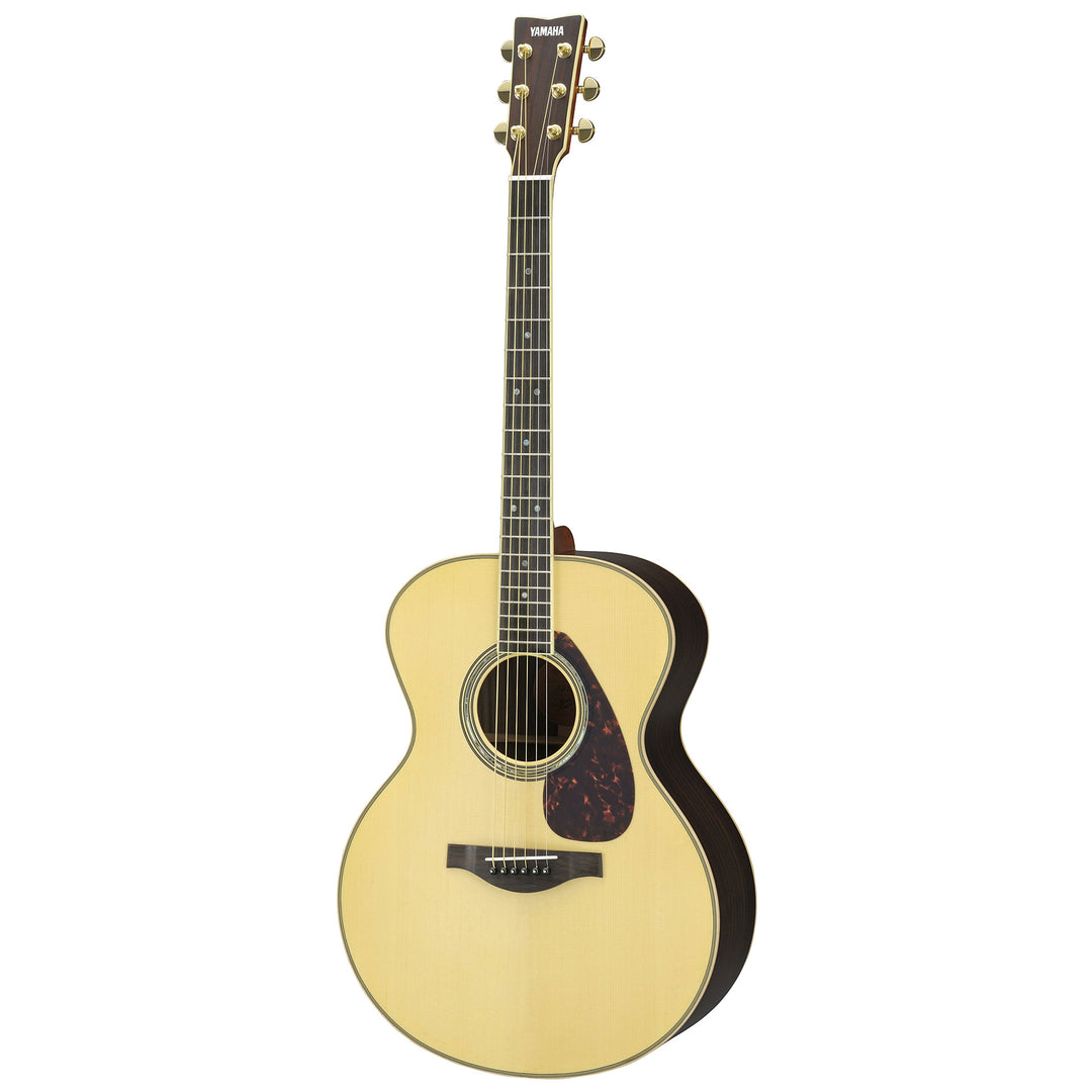 Yamaha LJ16ARE Medium Jumbo 6-String RH Acoustic Electric Guitar with Hard Bag-Natural