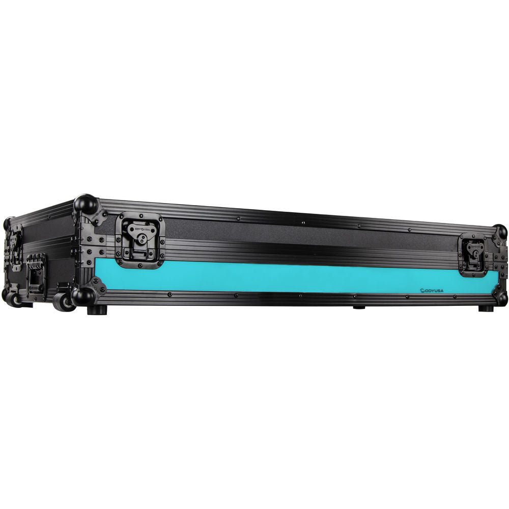 Odyssey FFX12CDJWXDBL Flight FX Series Universal CD/Media Player DJ Coffin with Wheels