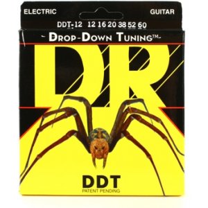 DR Strings DDT-12 (Extra Heavy) - DDT: Drop Down Tuning: 12, 16, 20, 38, 52, 60