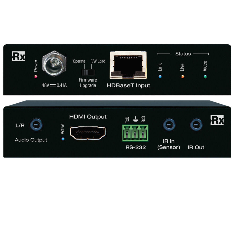 Key Digital KD-X40MRX 4K HDBaseT Receiver - 131’ Range