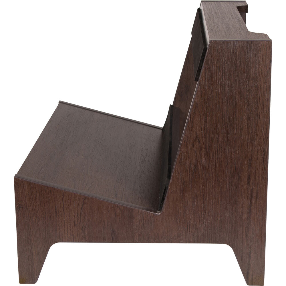 Gator Frameworks Elite Series Large Combo Guitar Amp Stand - Dark Walnut Brown