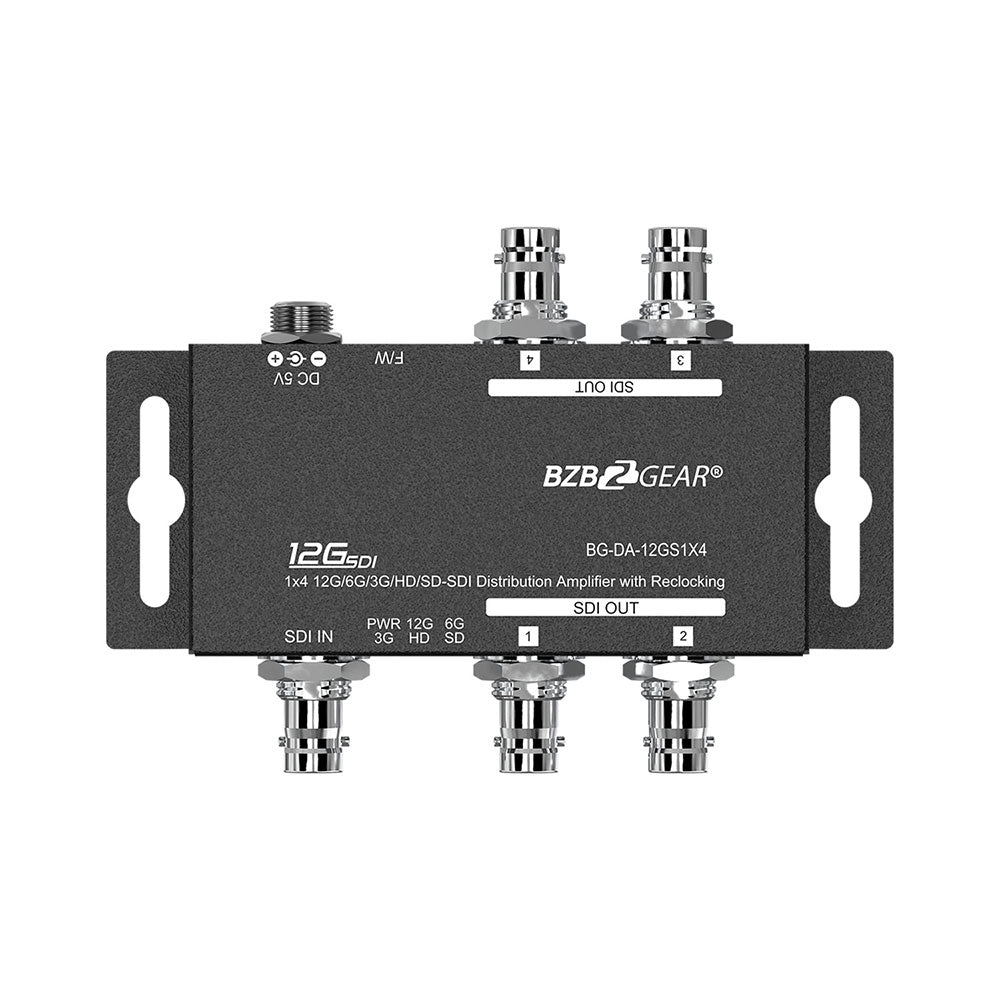 BZBGEAR - 12G SDI 1X4 SPLITTER