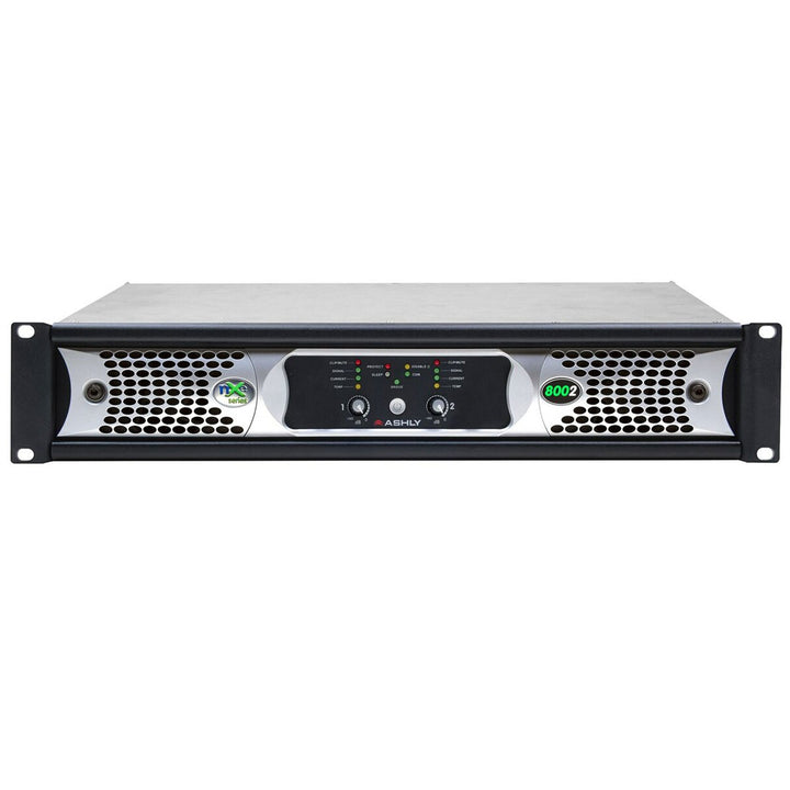 Ashly nXp8002 amplifier plus OPDante Option Card
