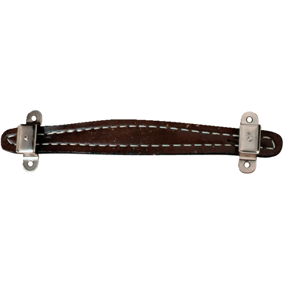 Fender Pure Vintage Stitched Leather Amplifier Handle - Brown Leather