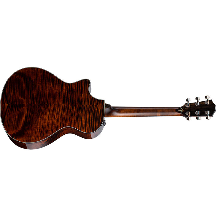 Taylor Guitars 612ce, Ebony Fretboard, Expression System ® 2 Electronics, Venetian Cutaway with Taylor Deluxe Hardshell Brown Case