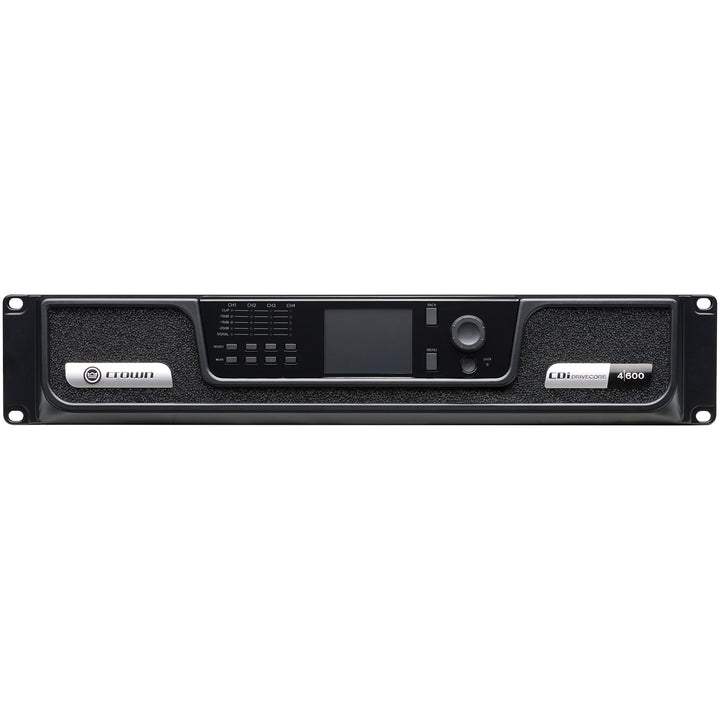 Crown CDi DriveCore 4|600BL Four-channel, 600W @ 2/4/8 ohms Power Amplifier with DSP + BLU link, 70V/100V