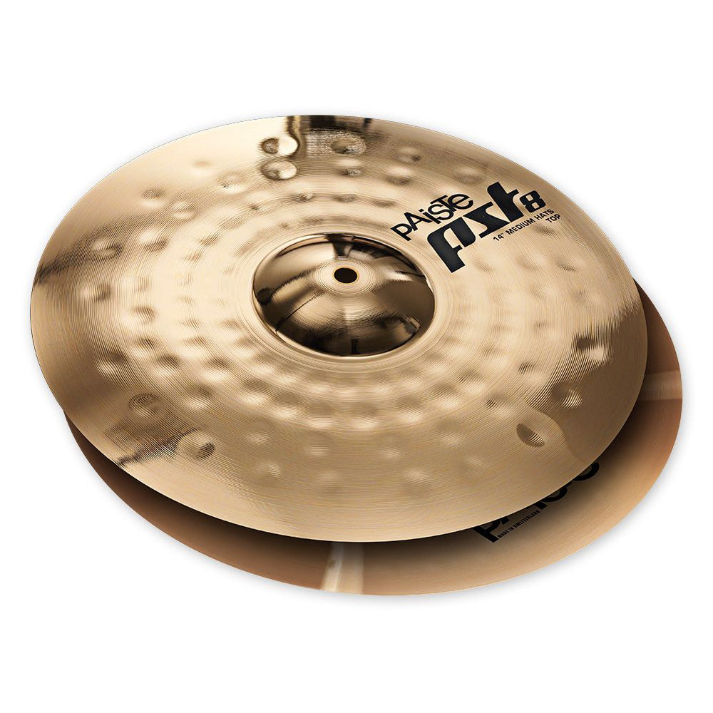 Paiste PST 8 Series Reflector Medium Hi-Hats - 14”