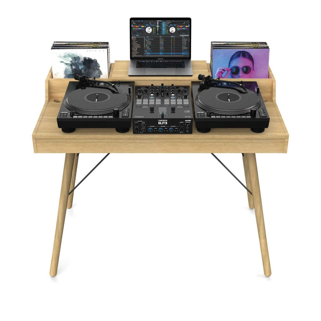 Glorious Vintage Music Station Hybrid Combo DJ Table / Studio Workstation