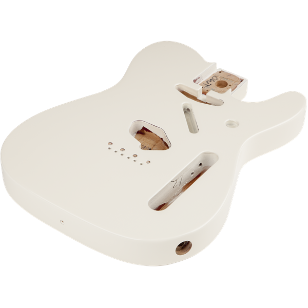Fender Classic Series 60's Telecaster SS Alder Body Vintage Bridge Mount - Olympic White - Olympic White