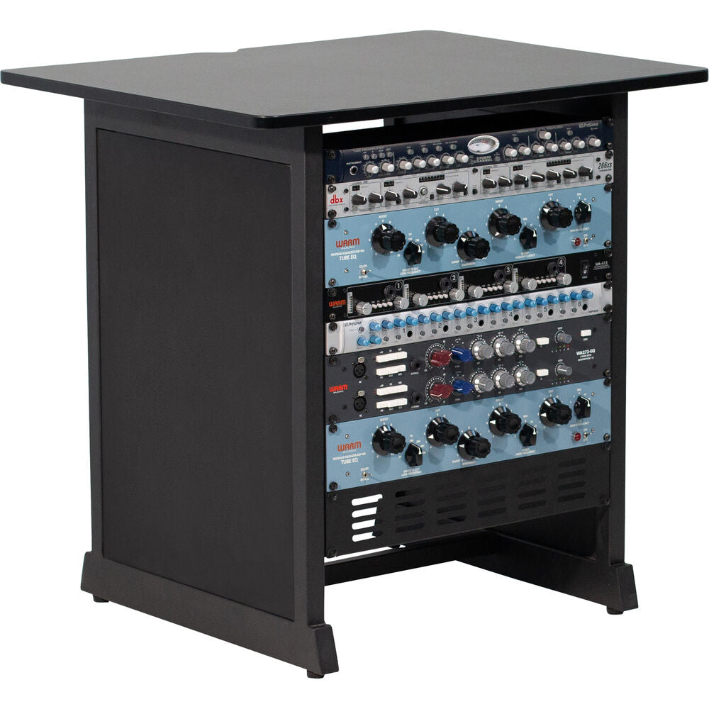 Gator Content Creator Furniture Series 12U Studio Rack Table - Black