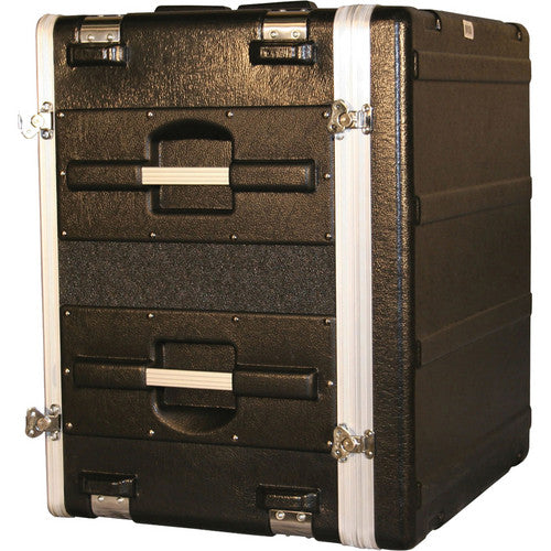 Gator G-SHOCK12L 12U Rack Case, Double Shock Absorber Each Corner