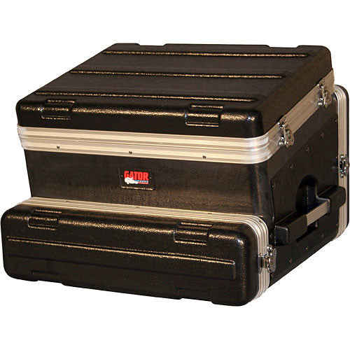 Gator GRC8x2 8 spaces on tilt, 2 spaces below. 19'' Polyethylene Rack