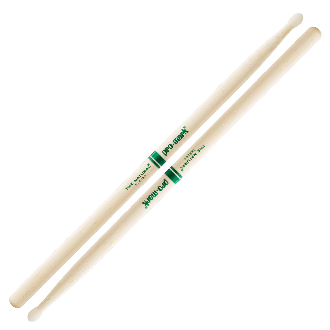 Promark TXR2BN -Promark American Hickory Nylon Tip Drumsticks