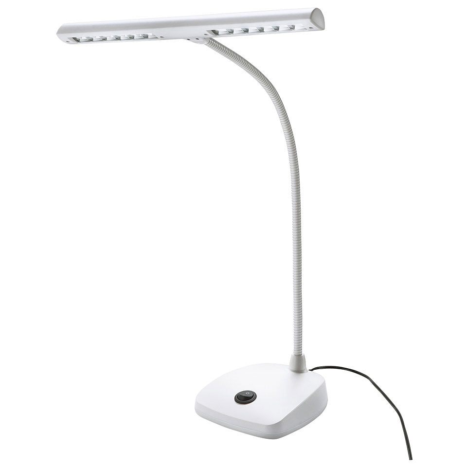 K&M 12297 LED Piano Lamp (White)