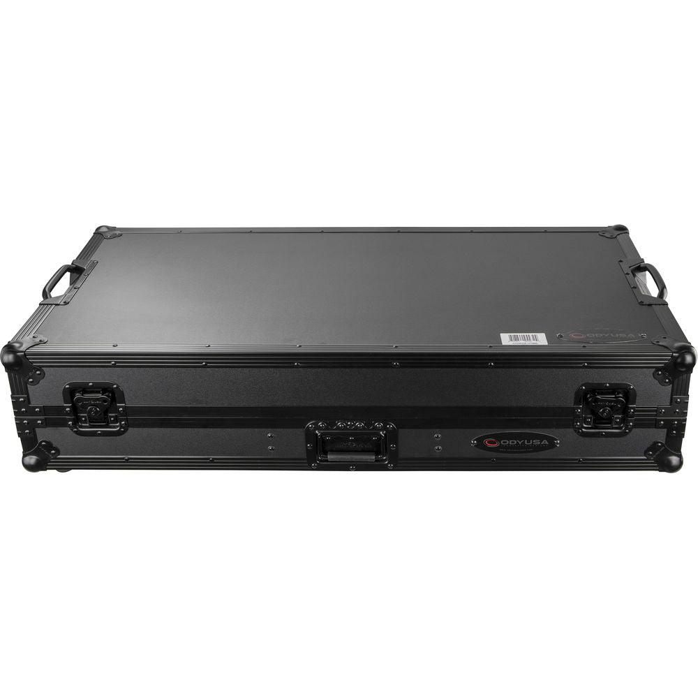 Odyssey FZGSRANE1272W Flight Zone Glide Style DJ Coffin Case for Rane Twelve and Seventy-Two - Black Label